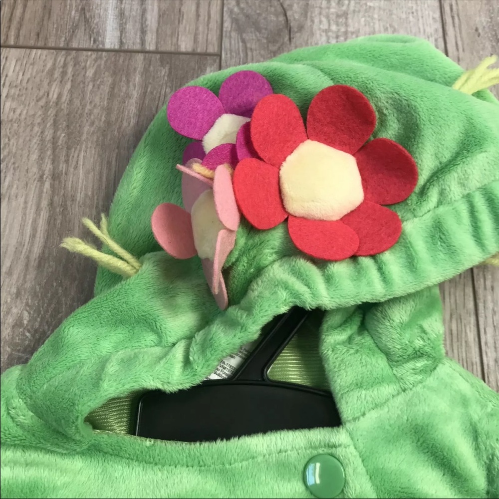 Infant Cactus Costume with Hat - Green and Yellow no tags - Picture 2 of 6